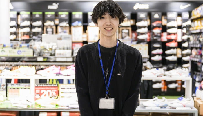 Sさん　笑顔写真